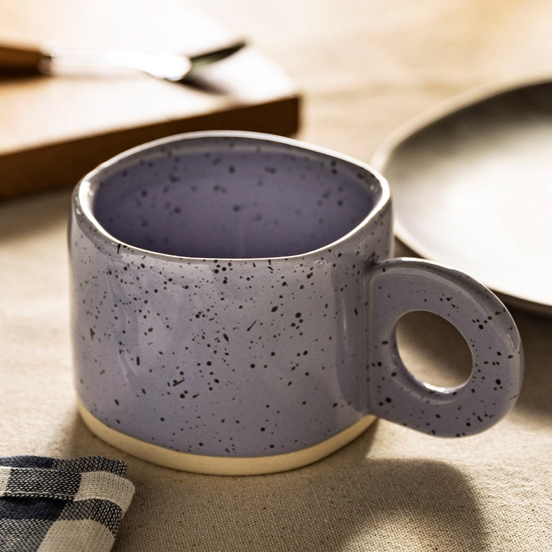 Coffee Lover's Bundle: Single-Origin Coffee (250g) +Handmade Speckled Ceramic Mug - Unique Gift for Coffee Enthusiasts