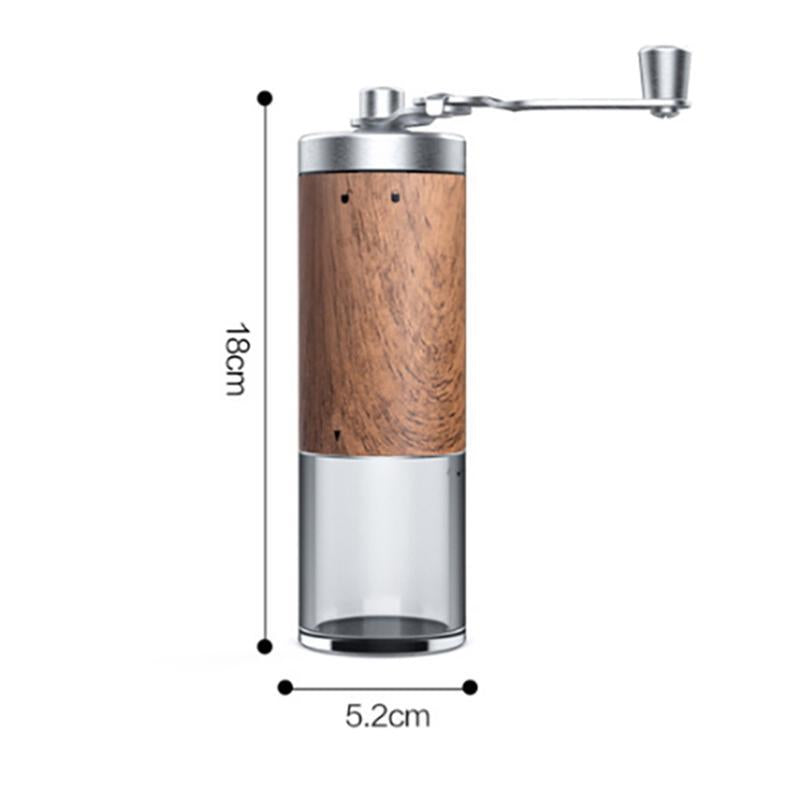 Portable Hand-Cranked Coffee Bean Grinder – Freshly Ground Coffee Anytime, Anywhere